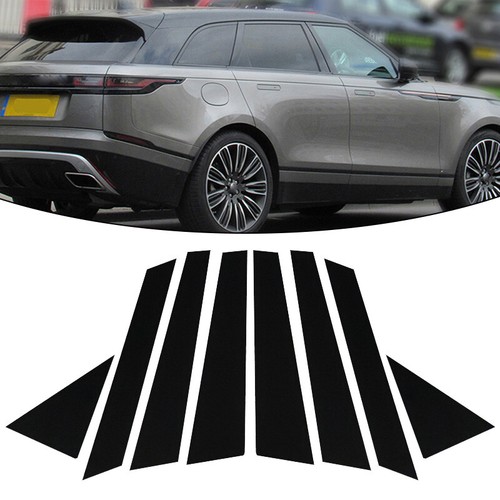 8X Pillar Posts For Land Rover Range Rover Velar 18-23 Door Trim Cover Window