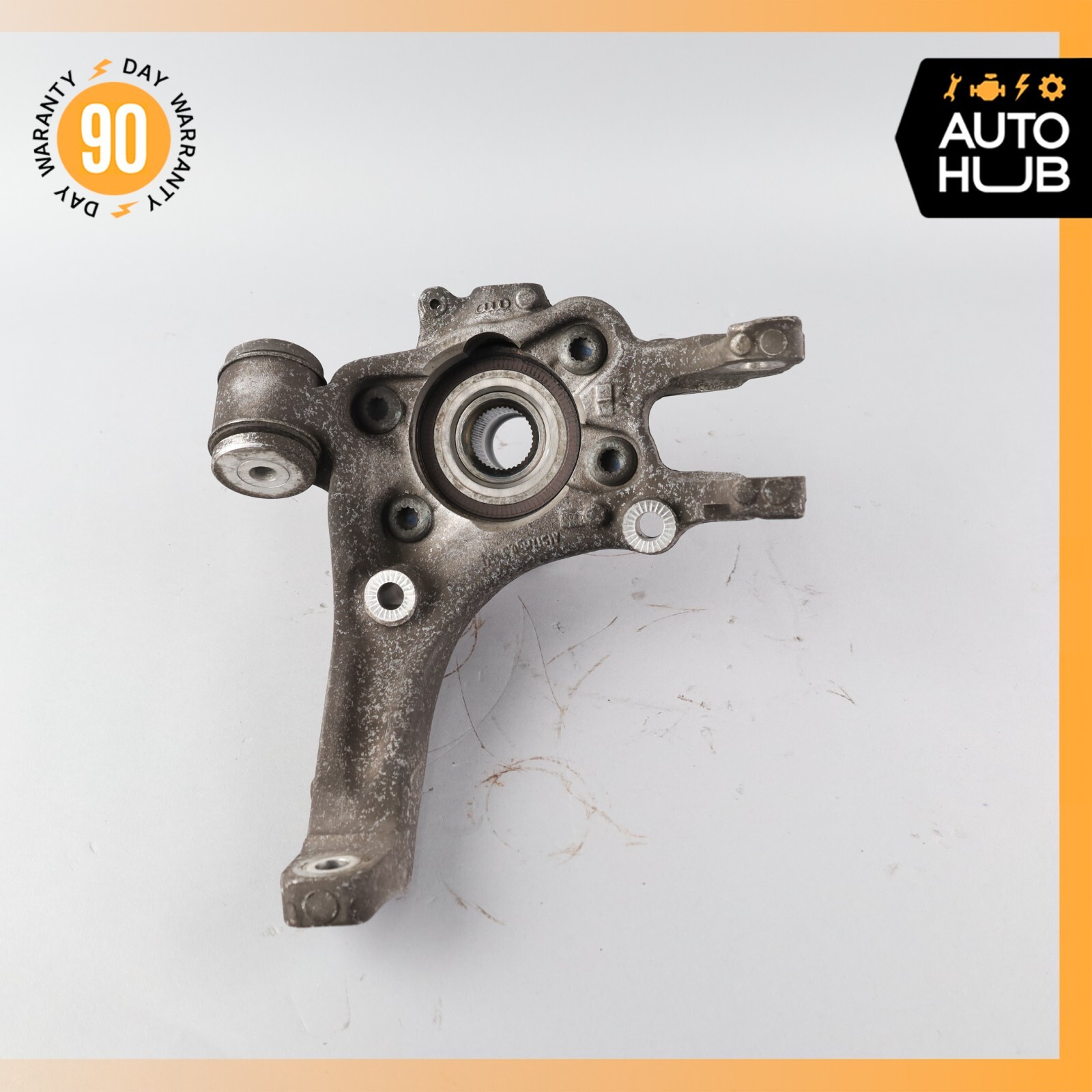 Bentley Continental Flying Spur Rear Right Side Spindle Knuckle Hub OEM 58k