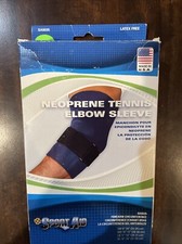 Sport Aid Neoprene Tennis Elbow Sleeve Size MEDIUM