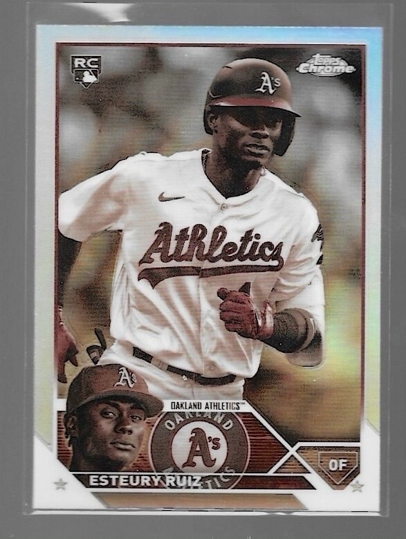 2023 Topps Chrome - Sepia Refractor #99 Esteury Ruiz (RC)