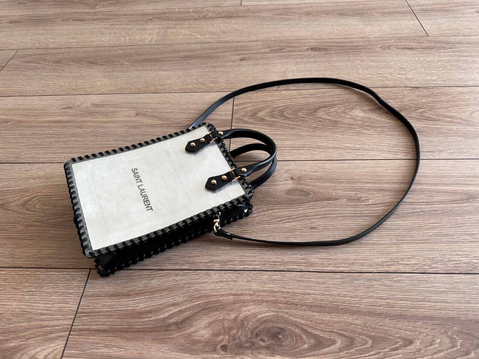 Borsa a tracolla Saint Laurent fatta a mano