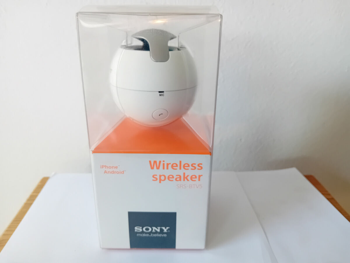 Sony SRS-BTV5 Portable Bluetooth Wireless Speaker White | eBay Sony SRS-BTV5 Portable Bluetooth Wireless Speaker White | eBay