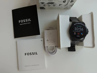 Fossil Smartwatch Herren Schwarz