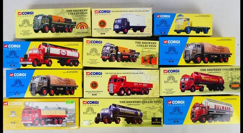 Corgi Classics Brauerei Sammlung Ltd Ed 15201 M & B Scammell Skarabäus LKW Set - Bild 3 von 4