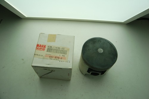 NOS YAMAHA 63M-11636-00-00 PISTON +.020 OVERSIZE EXT1100 WVT1100 WAVERUNNER - Foto 1 di 6