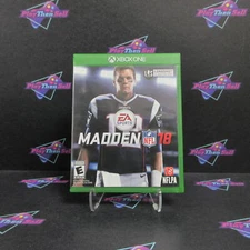Madden NFL 18 Xbox One AD Complete CIB - (See Pics)