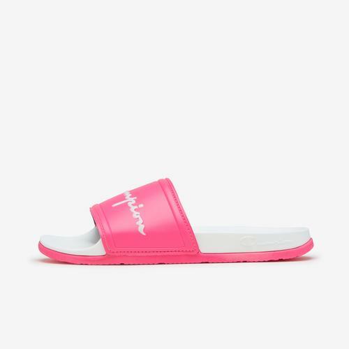 Women's Champion IPO Squish Slide Sandals Pink/White Sizes 6-10 NIB - CP101155W - Afbeelding 3 van 4