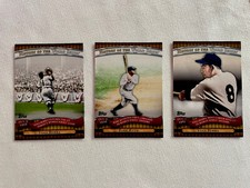 2010 Topps History of the World Series Lot