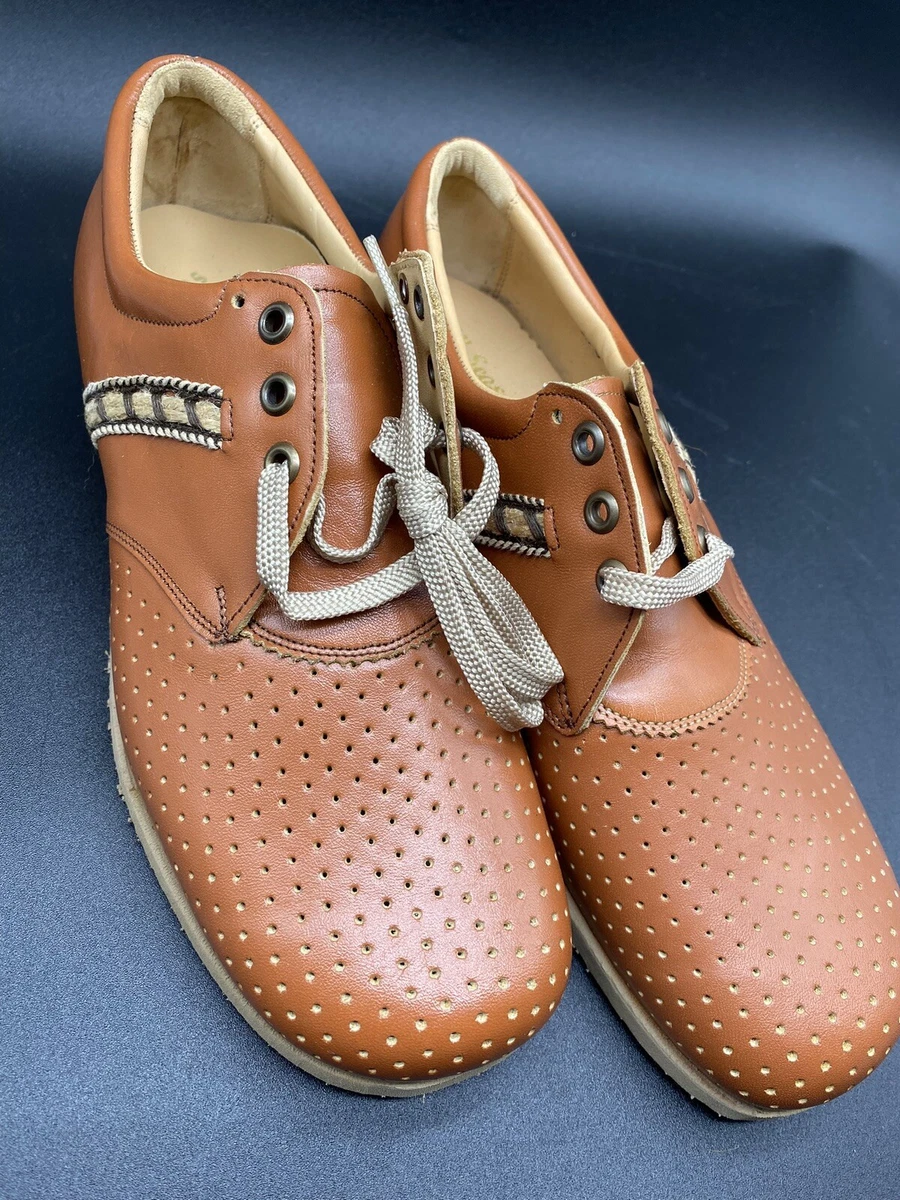 Classic Brown Leather women’s  Shoes 1950!!! Like new Women main image 4