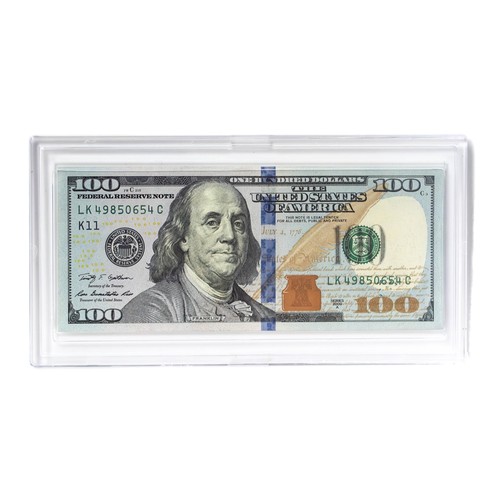 Currency Slab Modern US Dollar Paper Money Case Regular Bill Holder Snaplock - 第 2/4 張圖片