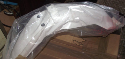 HUSQVARNA TC125/FC 2016/ TC250/TX/FX/TE/FE 2017 POLISPORT WEISS FRONTFENDER