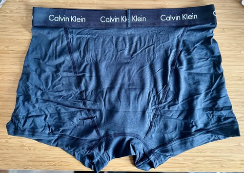 Neue Calvin Klein Cotton Stretch Hipster Trunks, Navy, Large - Bild 2 von 2