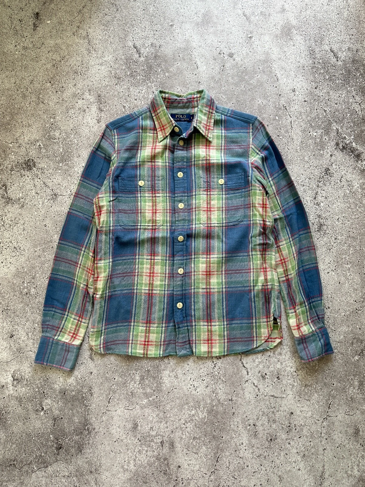 Polo Ralph Lauren Plaid Check Shirt Size S Mens