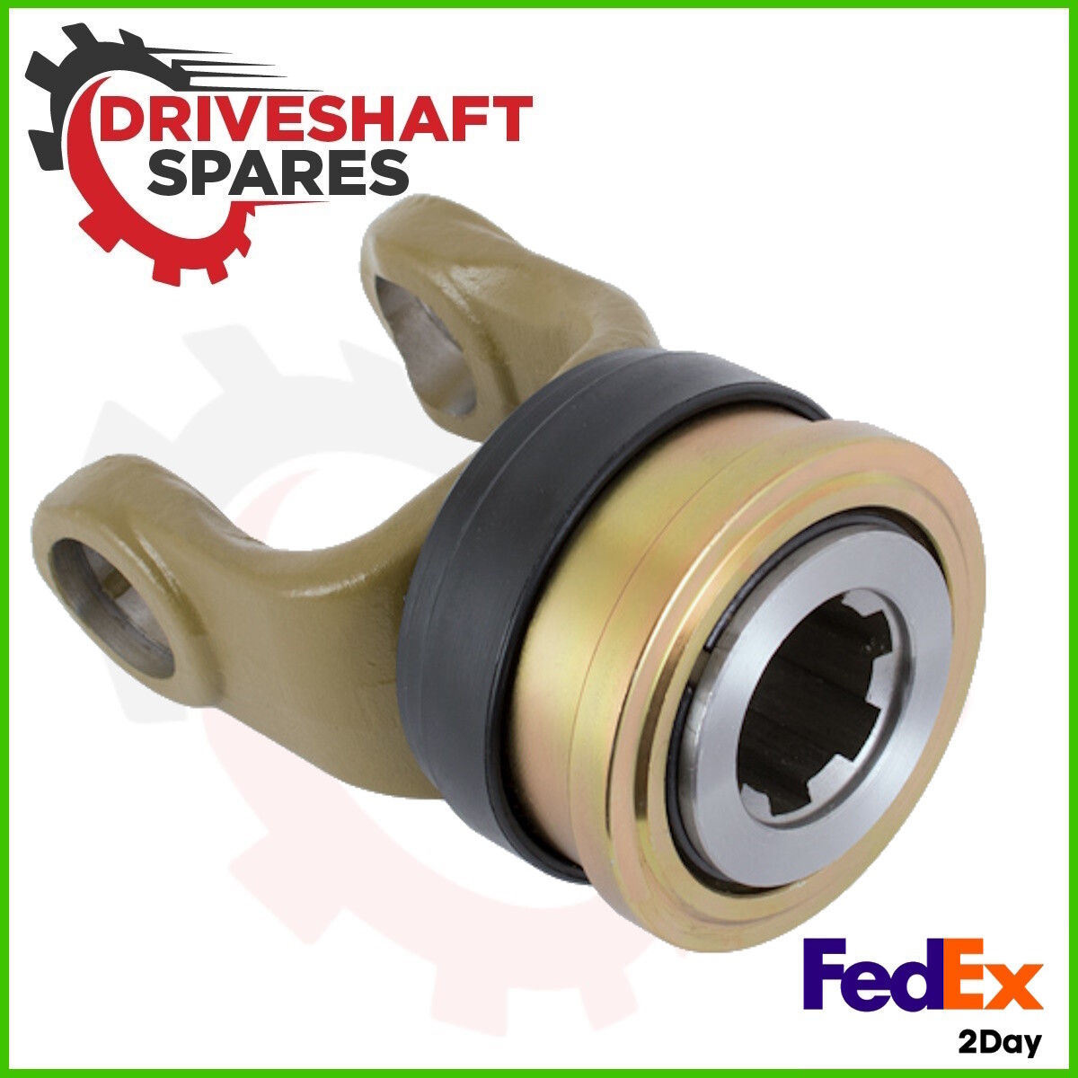 PTO Quick Disconnect Yoke 27 X 74.6 6 splines - 34.9mm (1 3/8