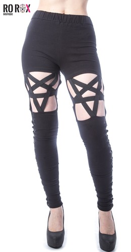 Heartless Cursed Pentagram Leggings 