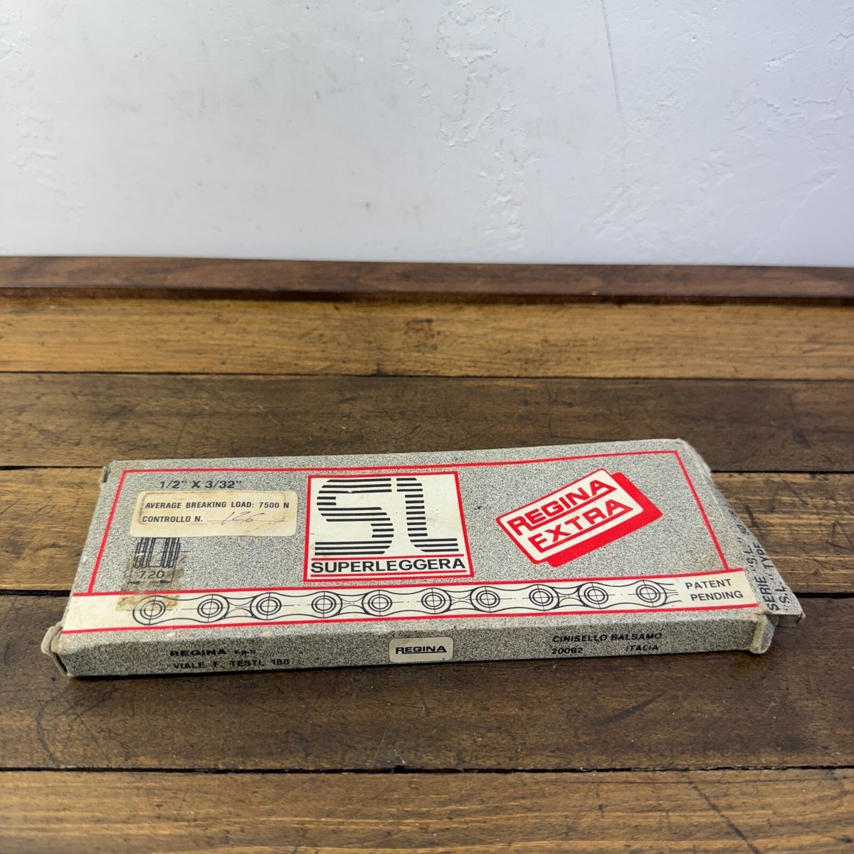 REGINA  EXTRA  Chain  1/2&quot;×3/32&quot;  ナロー未使用 REGINA EXTRA Chain 1/2