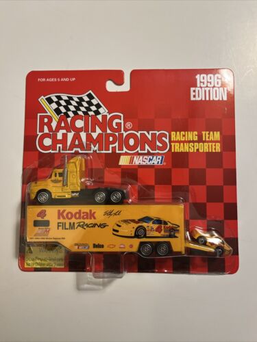 1996 NASCAR Racing Champions STOCK CAR / Transporter, Sterling Martin #4 KODAK - Picture 1 of 2