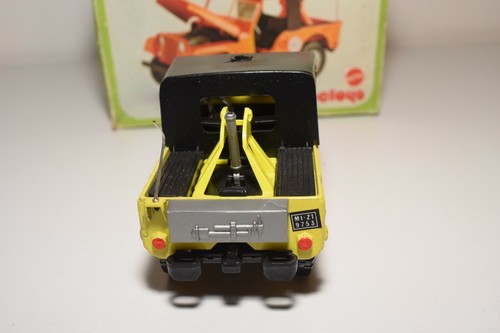 A23 1:25 MEBETOYS 8577 JEEP RESCUE ACI GIALLO ECCELLENTE SCATOLA - Foto 5 di 11