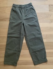 ASOS Khaki High Waisted Pants Women Size 4