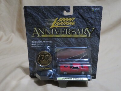 Brand New Johnny Lightning 2000 Anniversary Series 1970 Dodge Challenger ~ Red