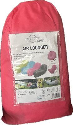 Cape Cod Air Lounger Outdoor Luftsofa 180x90 cm robust flexibel  Garten See pink