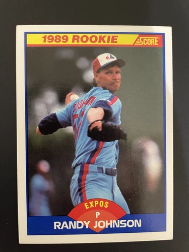 1989 Score Randy Johnson Rookie Rc