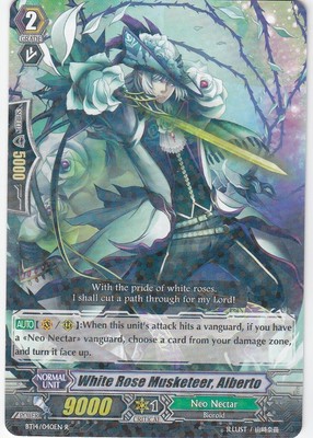 Cardfight Vanguard White Rose Musketeer Alberto
