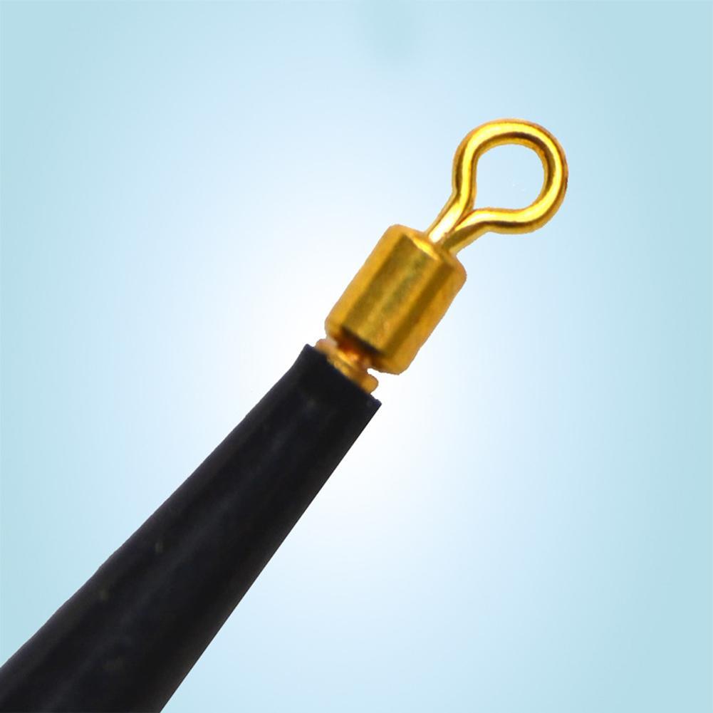 30pcs Fishing Floats Copper Rubber Bobber Fishing Float Rotation Buoy ...