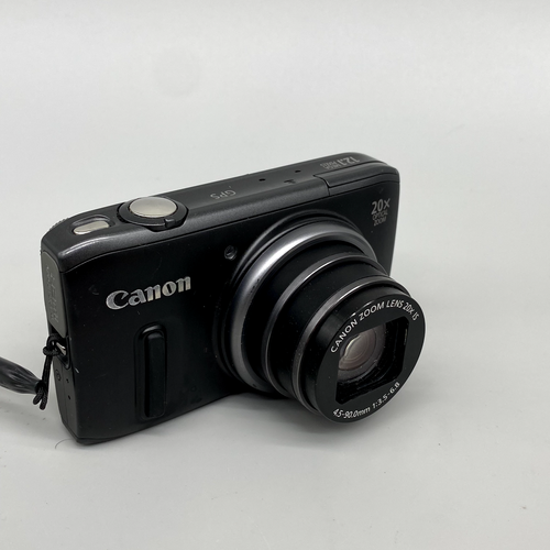 Canon Powershot SX260 HS Black 12.1MP 20x Digital Camera - Plus NIB