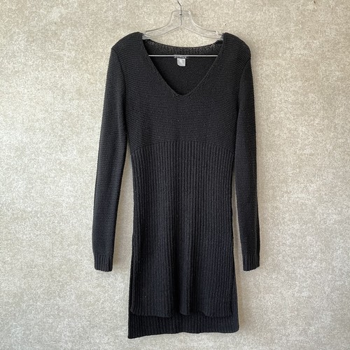 Ruffle Sweater Dress Long Sleeves 