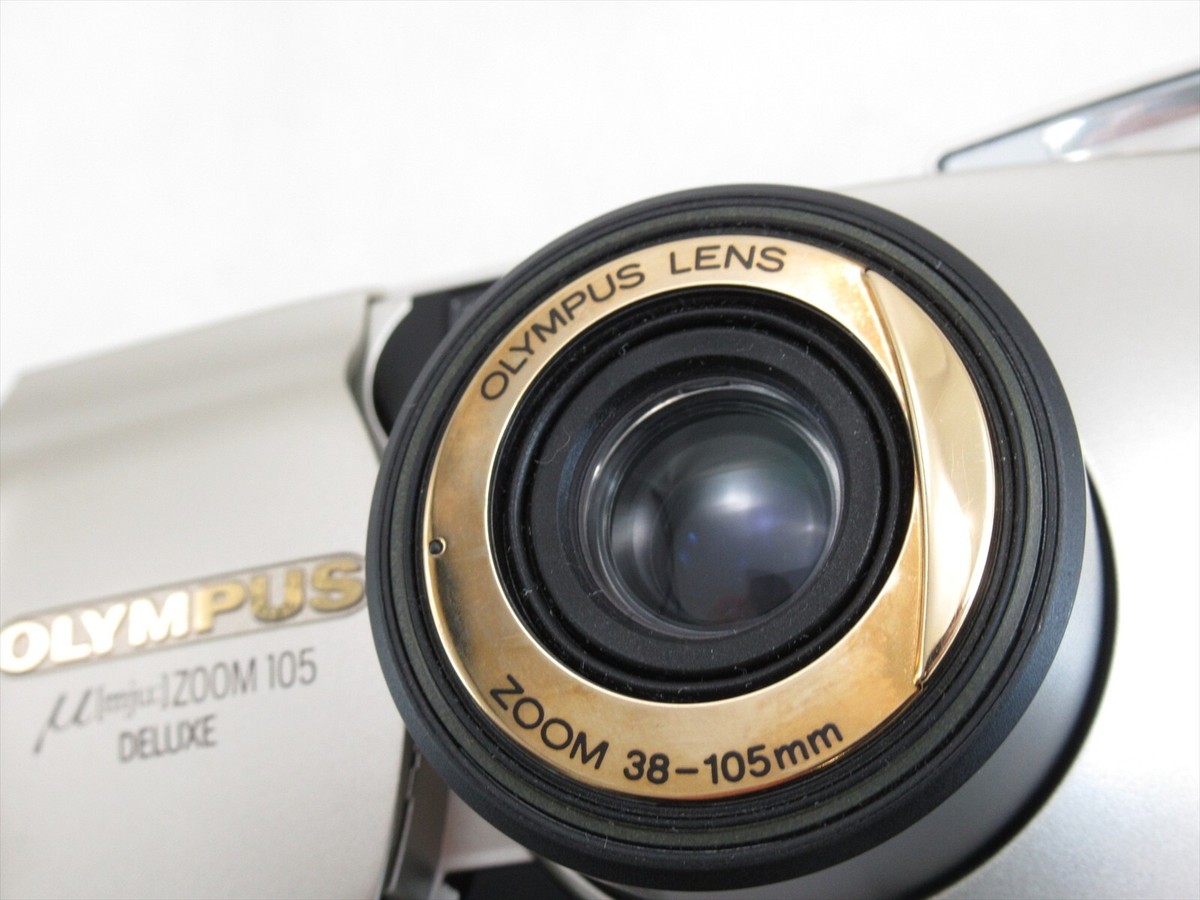 Olympus μ mju Zoom 105 Deluxe 35mm Point & Shoot film Camera w