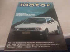 Sep 1980 Modern Motor Magazine ALFA Commodore Sigma Peugeot Rover 3500 MG