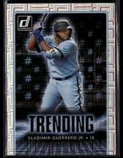 2021 Donruss #TR3 Vladimir Guerrero Jr. Trending Vector Baseball Card 2002S