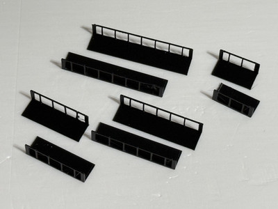 HO Scale Catwalk Walkway - Crossings Buildings Industrial -Works with Our Stairs