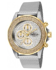 Orologio Cronografo Invicta Luxury Uomo 43mm PAVE Cristallo Oro MOP 31568