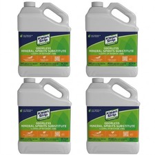 4PK Klean Strip Green Odorless Mineral Spirits Substitute 1 Gallon Jugs Home