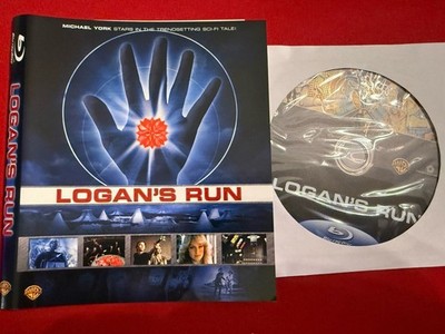 Logan's Run Blu-Ray Disc And Artwork Only No Case