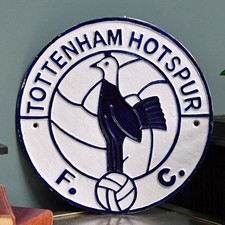 "Tottenham" Cast Iron Reproduction Badge Sign