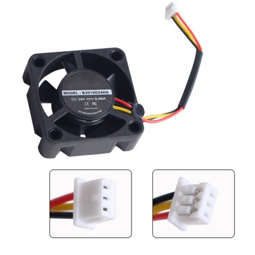 DC 24V Cooling Fan Blower Fan Replacement Extruder Hot End - Afbeelding 4 van 7
