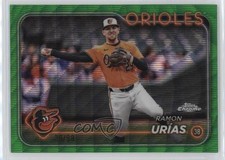 2024 Topps Chrome Update Green Wave Refractor 36/99 Ramon Urias Urías 13c5