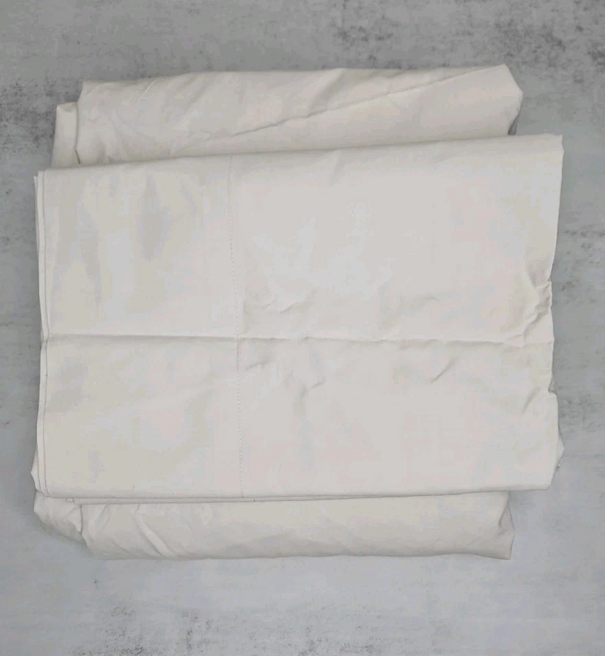 Juego de sábanas ajustables de algodón europeo Quince, talla King en arena. 3 PC( Foto 4 de 4