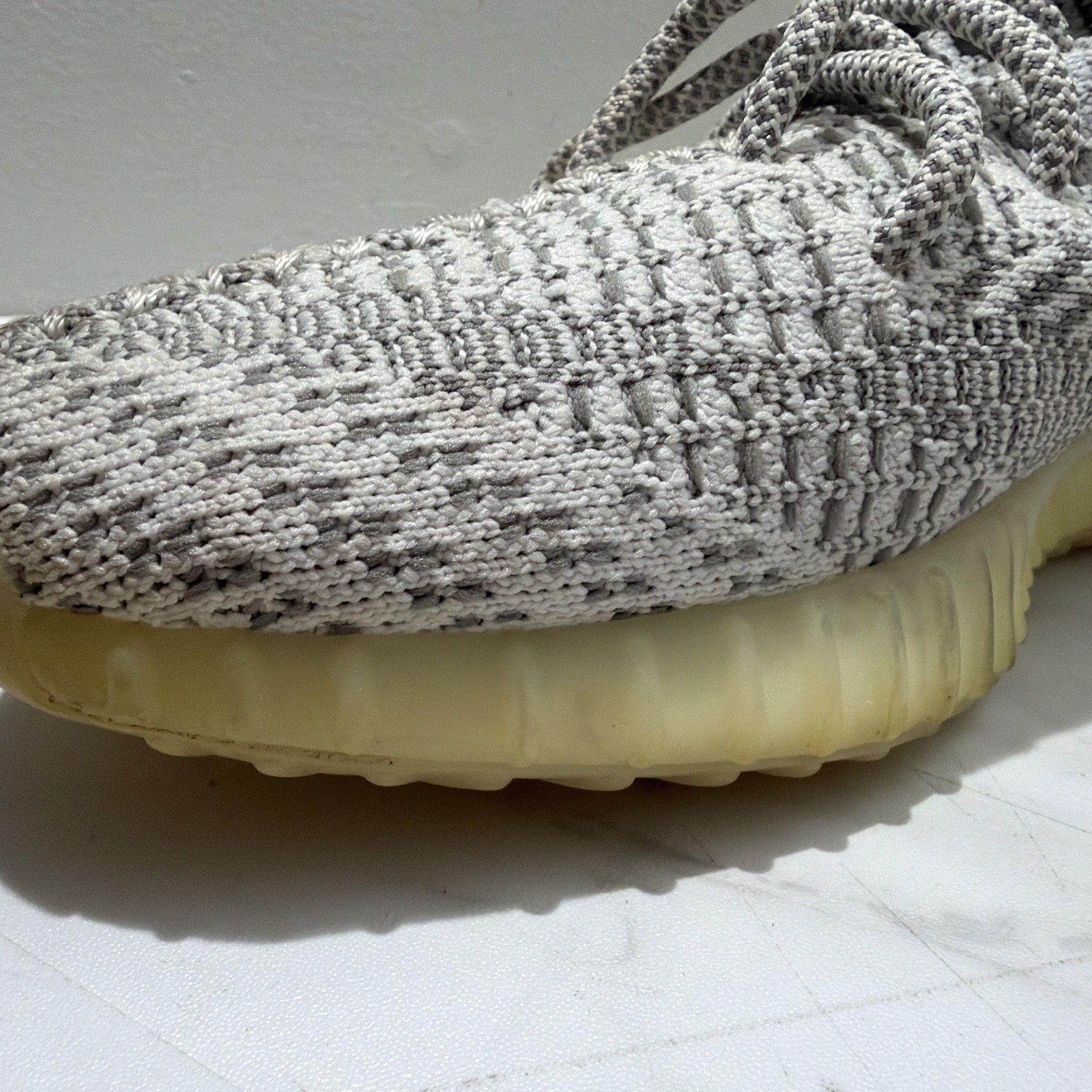 Adidas Yeezy Boost 350 V2 Natural FZ5246 Size 7.5 Pre-Owned thumbnail 11