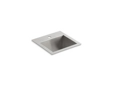1Pc KOHLER K-3840-1-NA Vault 15" top-/undermount bar sink
