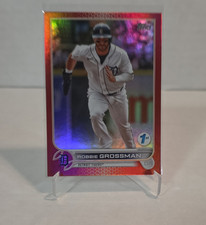 2022 Topps Series 1 1st Edition Robbie Grossman Red #55 /50 Tigers Baseball
