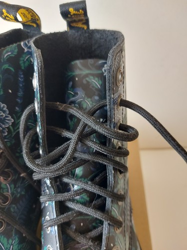 Stivali Dr Martens 1460 Mystic Garden in pelle floreale taglia UK 5 RARI/confezionati - Foto 10 di 19
