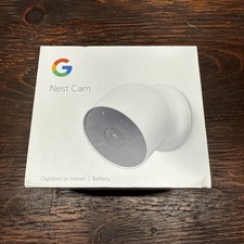 Google G3AL9 Indoor/Outdoor Nest Cam Battery Security Camera 1920 x 1080p - NEW