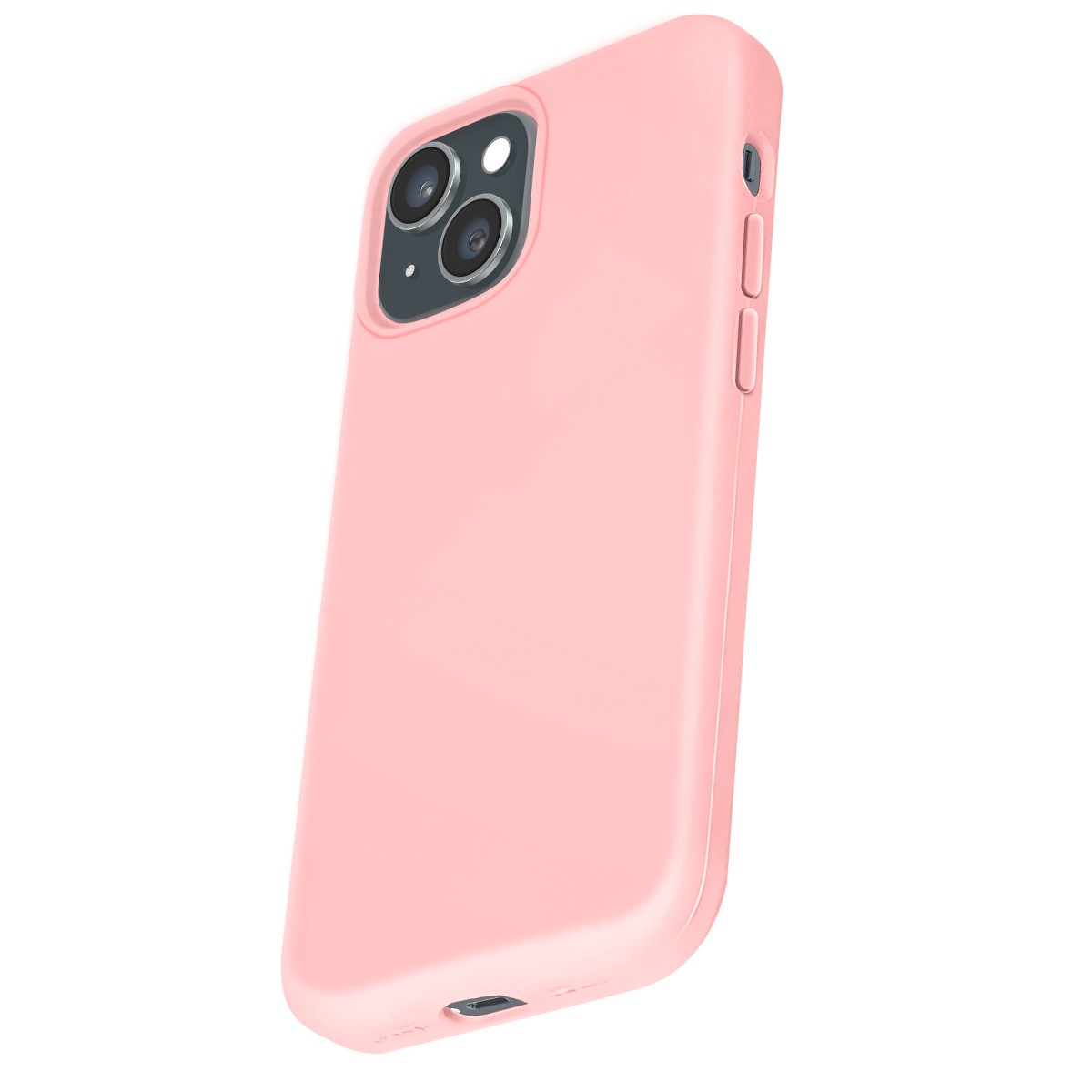 Coque antichoc iPhone 15 Plus Moxie évite les rayures coque TPU rose clair