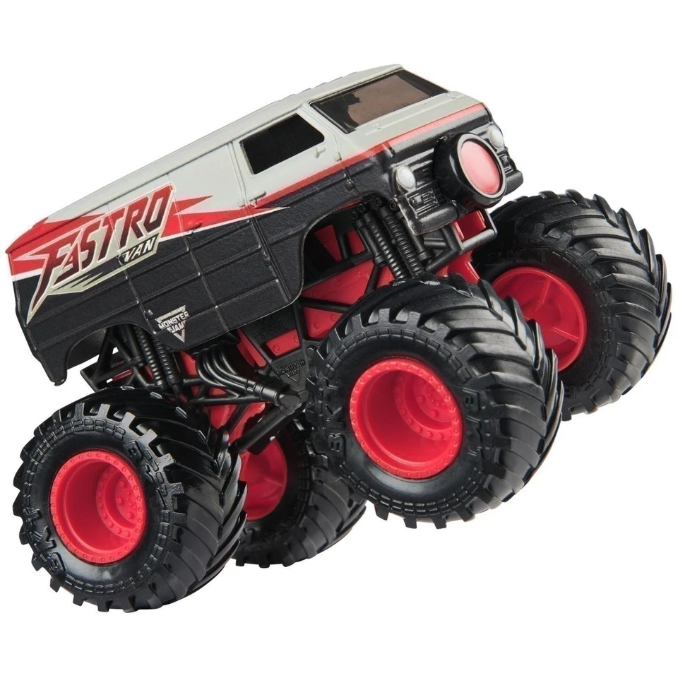 Monster Jam, Official Fastro Van Monster Truck, Die-Cast Vehicle, 1:64 Scale,... - Image 3 of 4