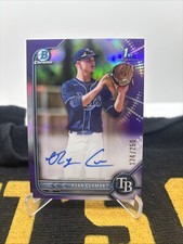 2022 Bowman Draft - Chrome Draft Pick Autographs Ryan Cermak #CDA-RCK Purple...