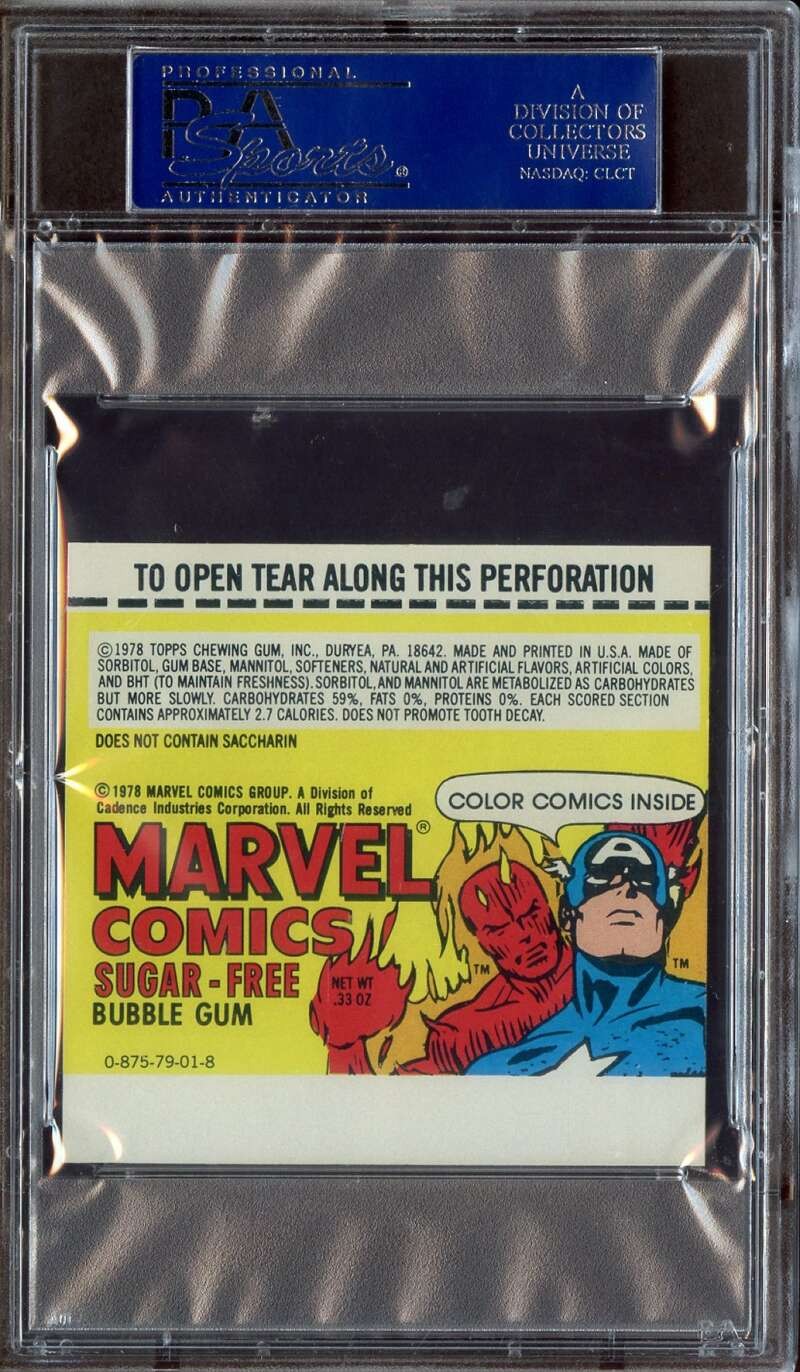 1978 TOPPS MARVEL COMICS #2 DOCTOR STRANGE PSA 9 *DS13478 view 2